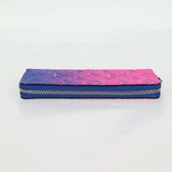 LOUIS VUITTON Illusion Zippy Wallet Vertical NM Wallet Pink - Picture 8 of 15